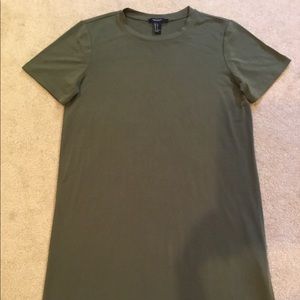 Forever21 T-shirt style knit dress. Size small